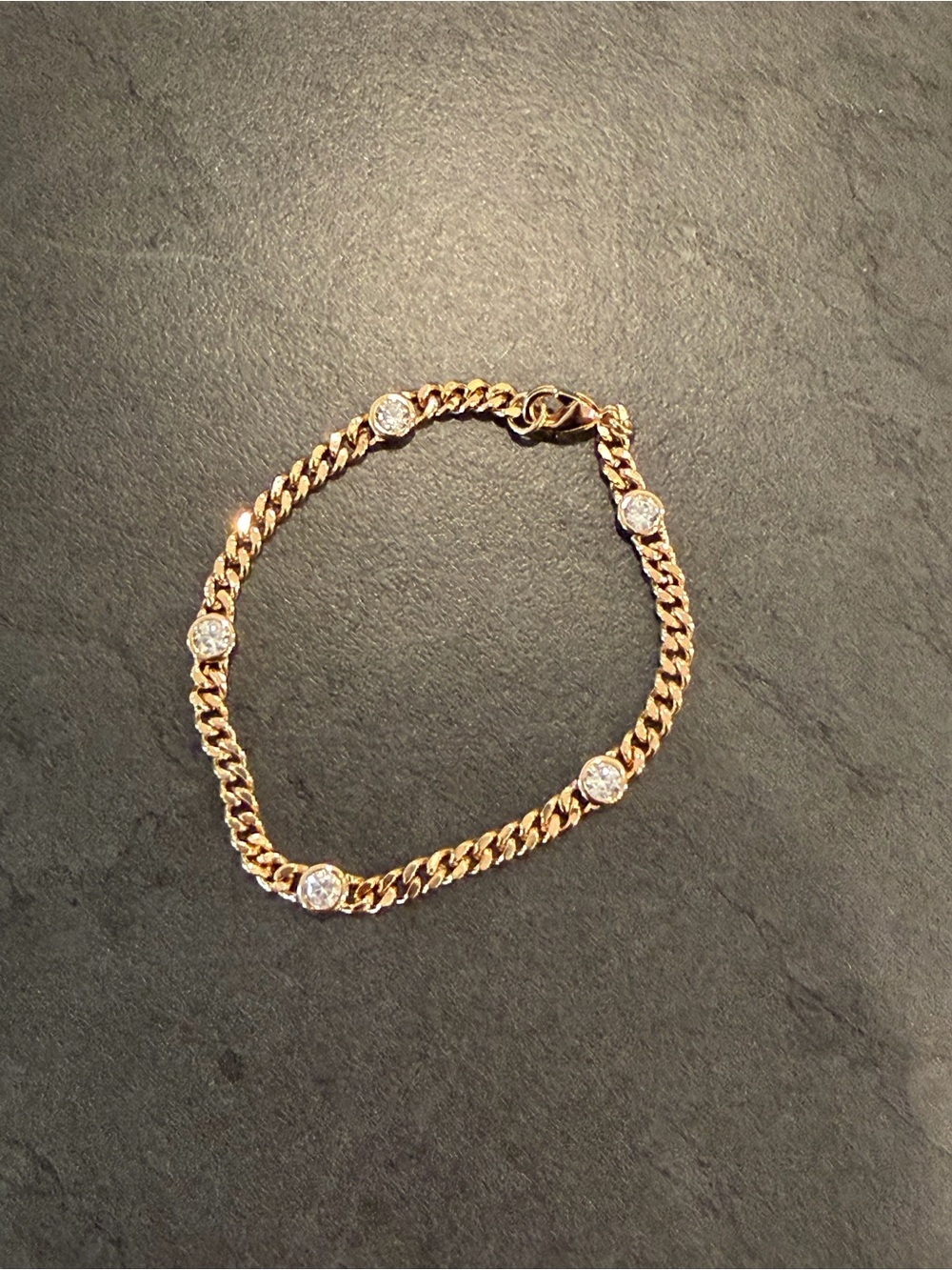Lili Claspe Gold Chain Bracelet